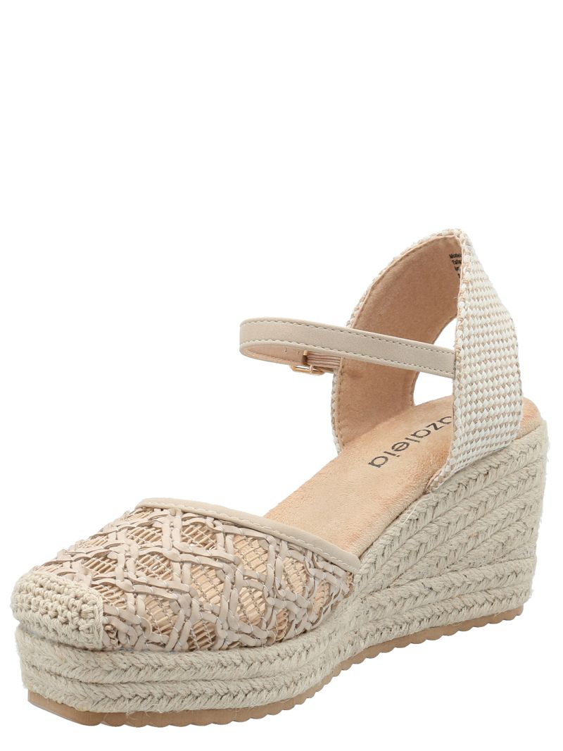 Sandalia Mujer Giotto Beige Azaleia