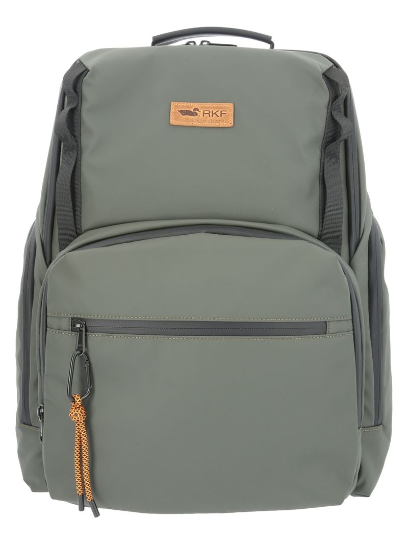 Mochila-Water-Resistant-Unisex-Wr-Hackman-Back-Verde-Oscuro-Rockford
