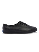 Zapatilla-Champion-Cuero-Negra