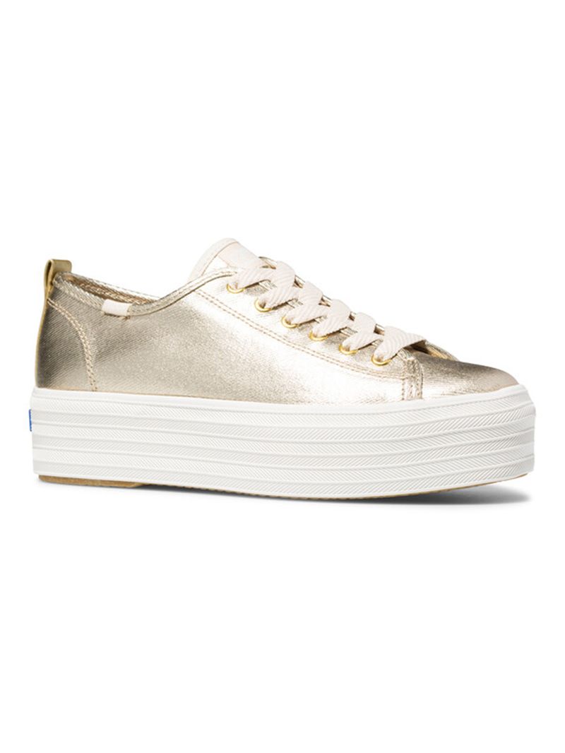 Zapatilla-Triple-Up-Dorada-Metallic-Twill
