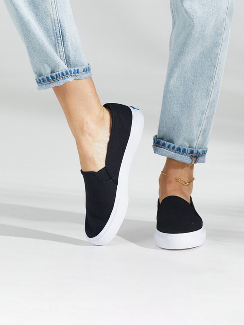 Zapatilla-Double-Decker-Canvas-negra