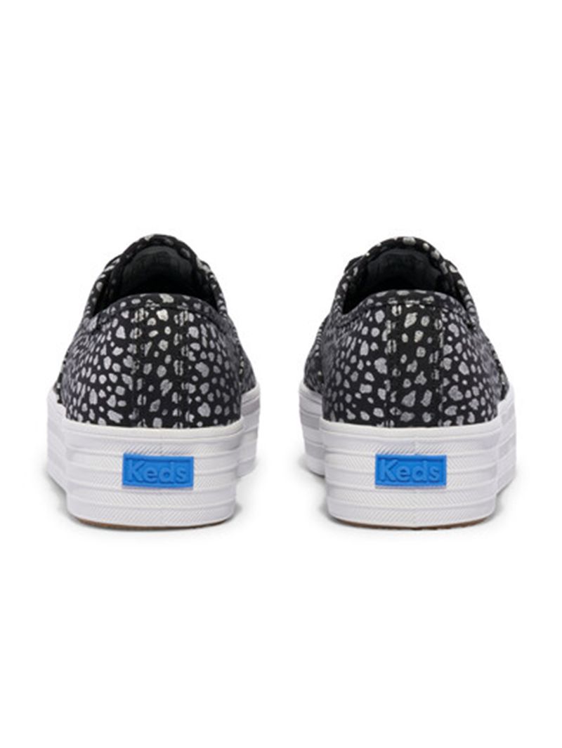 Zapatilla-Pint-Canvas-Mini-Dot-Print-Negro
