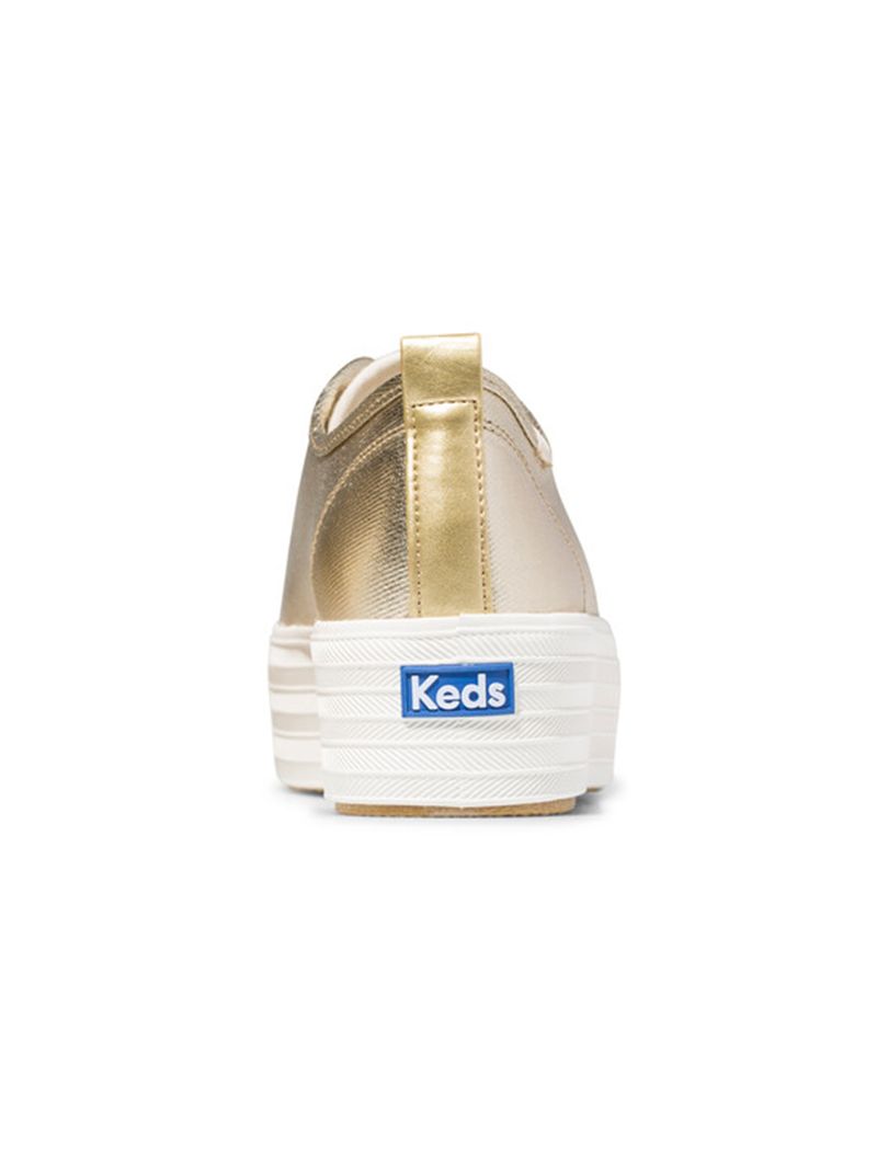 Zapatilla-Triple-Up-Dorada-Metallic-Twill