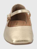 BALLERINA-CUERO-LOVERE-DORADO-METALIZADO