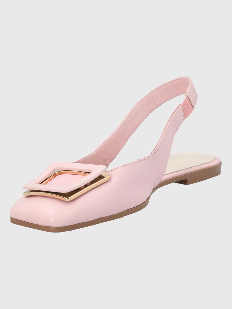 ZAPATO CUERO GAVIA ROSADO