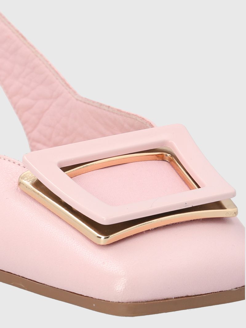 ZAPATO CUERO GAVIA ROSADO