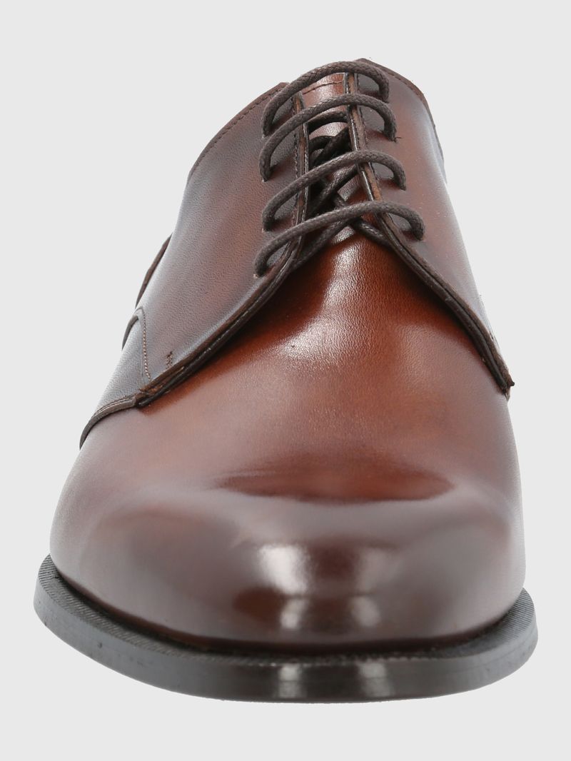 ZAPATO VESTIR CUERO MESSIA CAFÉ