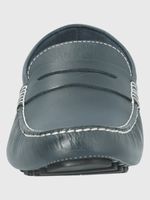 MOCASIN-CUERO-LOTUS-AZUL-OSCURO