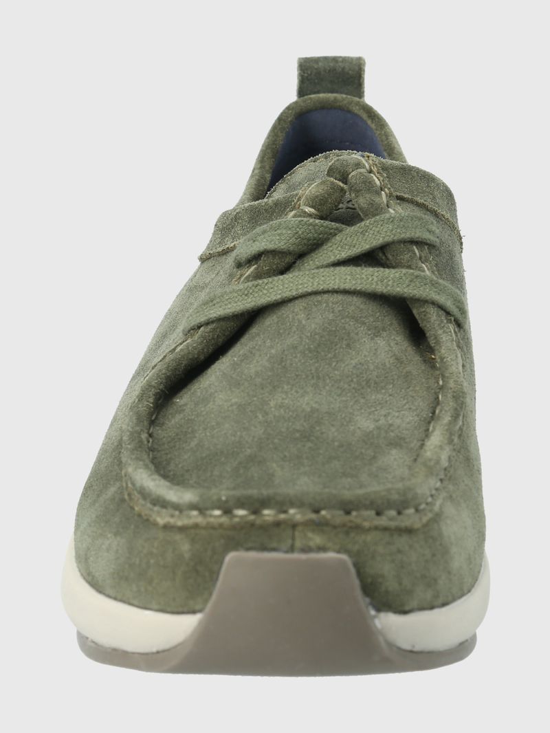 ZAPATO CUERO ICON VERDE