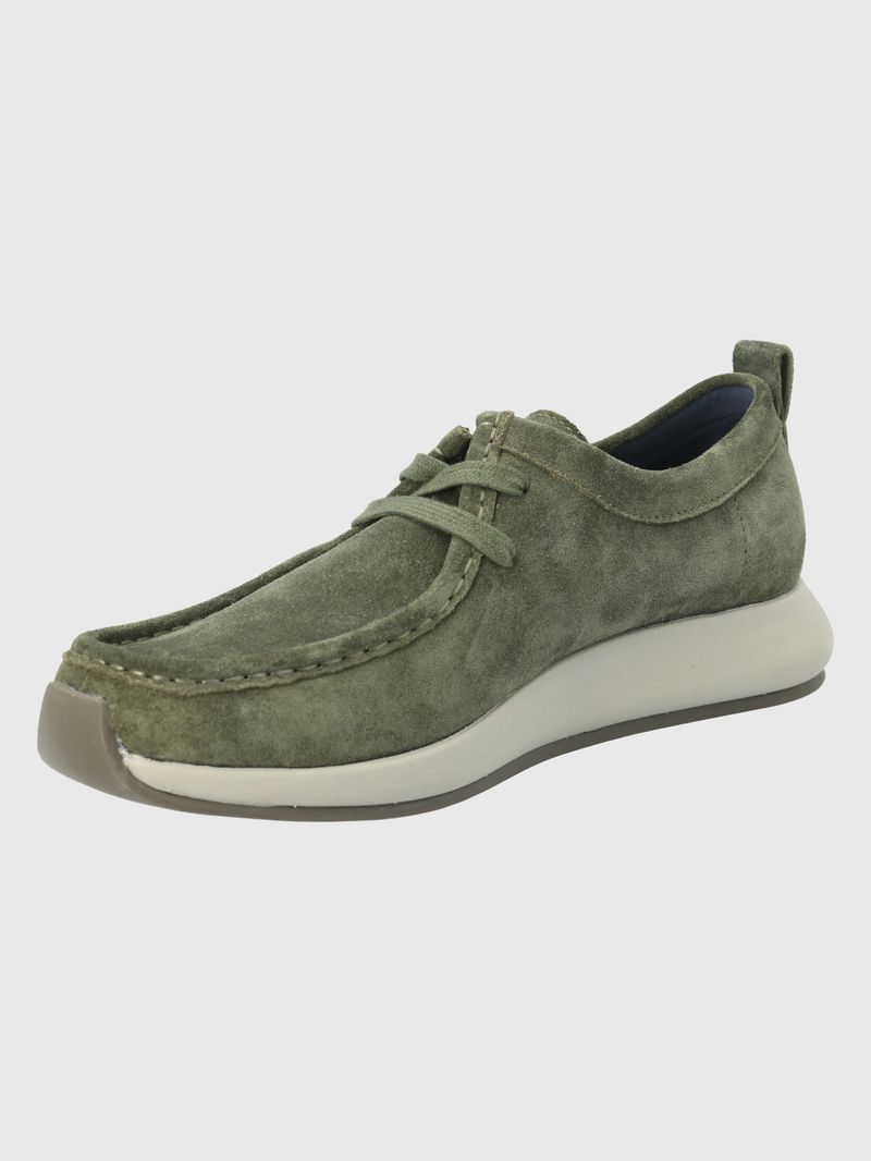 ZAPATO CUERO ICON VERDE