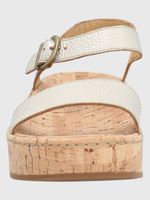 SANDALIA CUERO METALIZADO ZUG DORADO