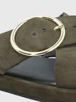 SANDALIA CUERO BERNARD VERDE