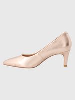 ZAPATO VESTIR CUERO AROSA ROSADO METALIZADO