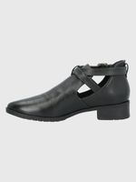 BOTIN CUERO GARLA NEGRO