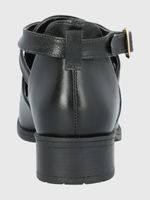 BOTIN CUERO GARLA NEGRO