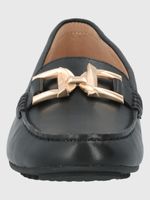 MOCASIN CUERO LESQUIN NEGRO