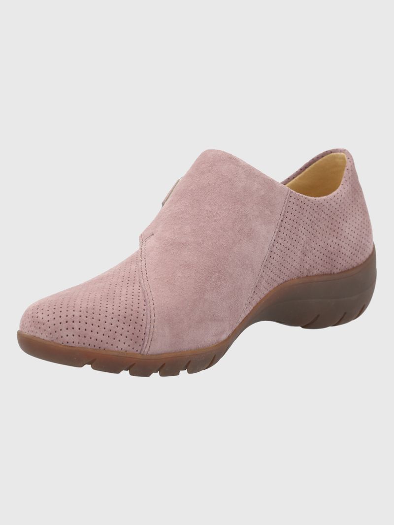Albi Puppies Zapatos Mujer Zapato Cuero Albi Rosado-Hush Puppies