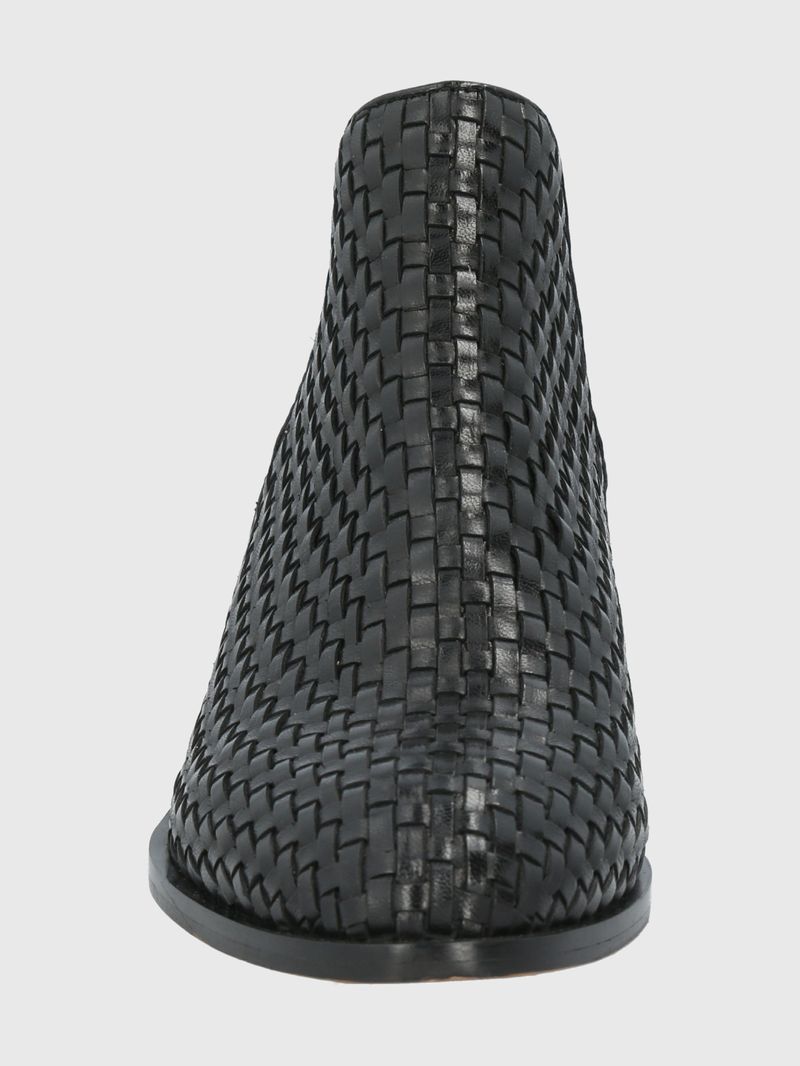 BOTIN CUERO VITORIA NEGRO