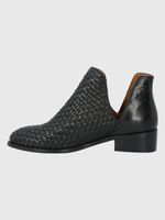 BOTIN CUERO VITORIA NEGRO