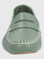 MOCASIN-CUERO-DOMASO-VERDE
