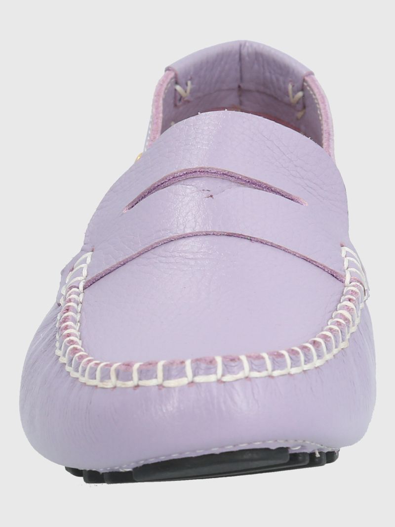 MOCASIN-CUERO-DOMASO-LILA