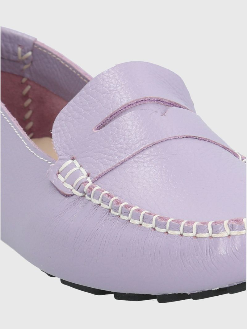 MOCASIN-CUERO-DOMASO-LILA