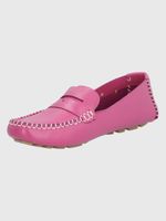 MOCASIN CUERO DOMASO FUCSIA