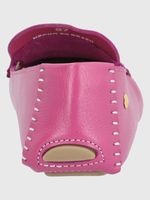 MOCASIN CUERO DOMASO FUCSIA