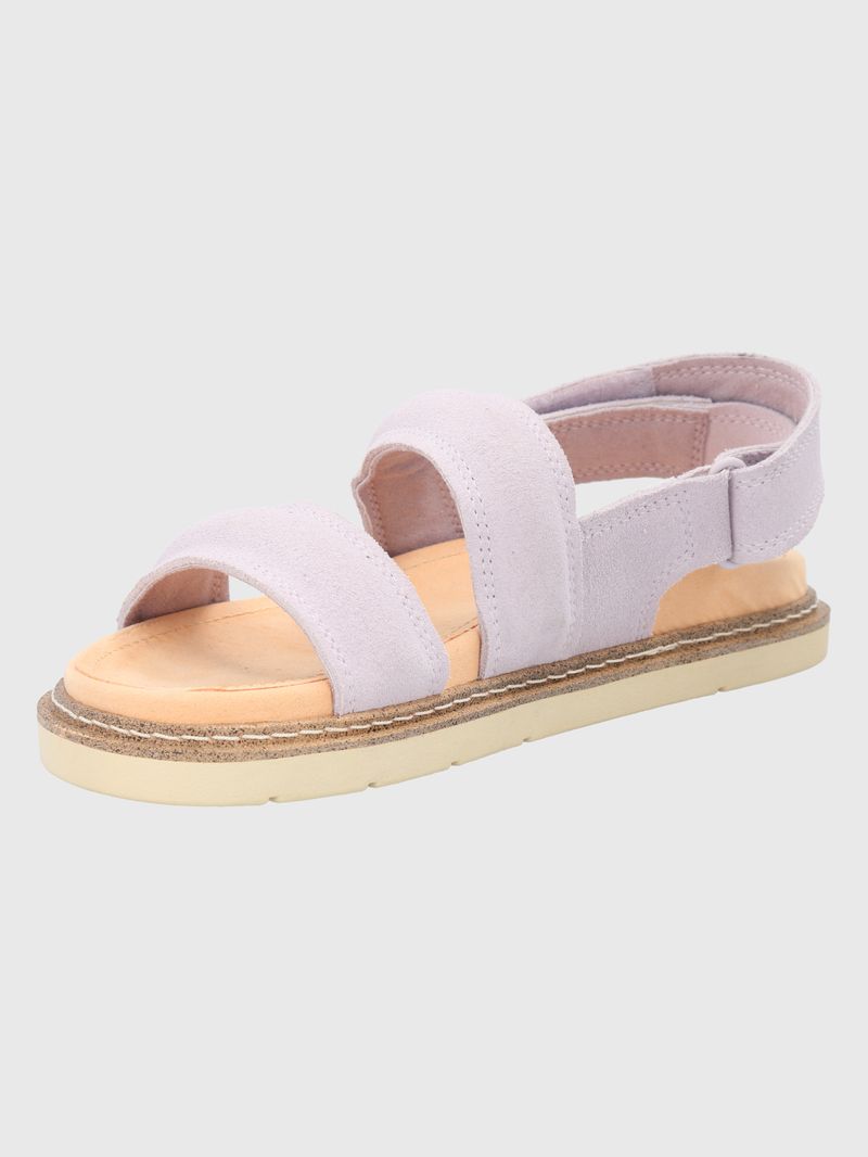 SANDALIA CUERO BADEN LILA