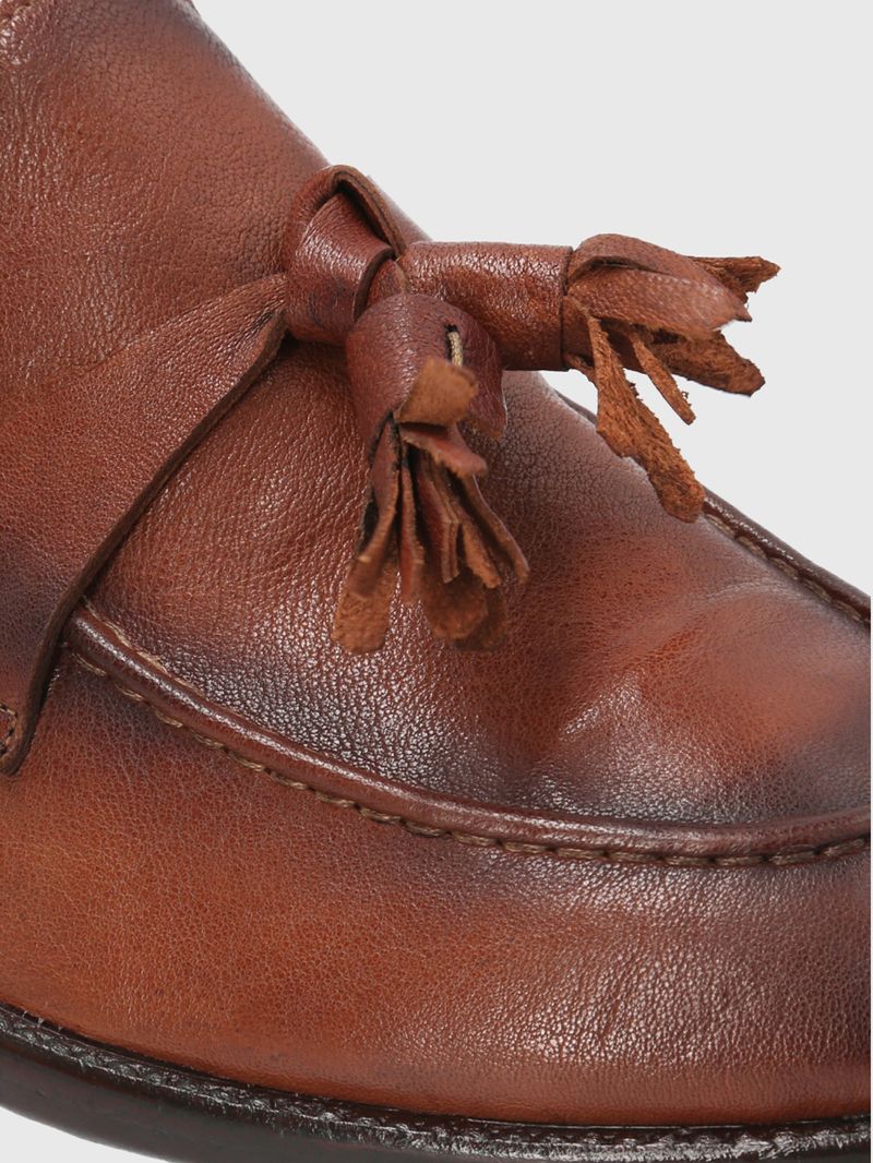 MOCASIN CUERO TIVOLI CAFÉ