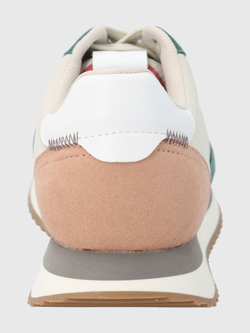 ZAPATILLA CUERO BLISS SUN VERDE