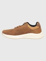 ZAPATILLA-CUERO-SPINAL-LTHR-LACE-CAFE