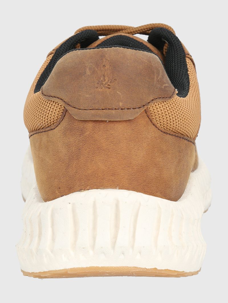 ZAPATILLA-CUERO-SPINAL-LTHR-LACE-CAFE