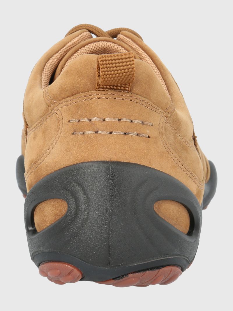 ZAPATILLA CUERO MILLS CAFÉ CLARO