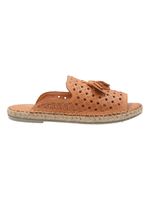 Sandalia Cuero Mujer Adelfa Café Rockford