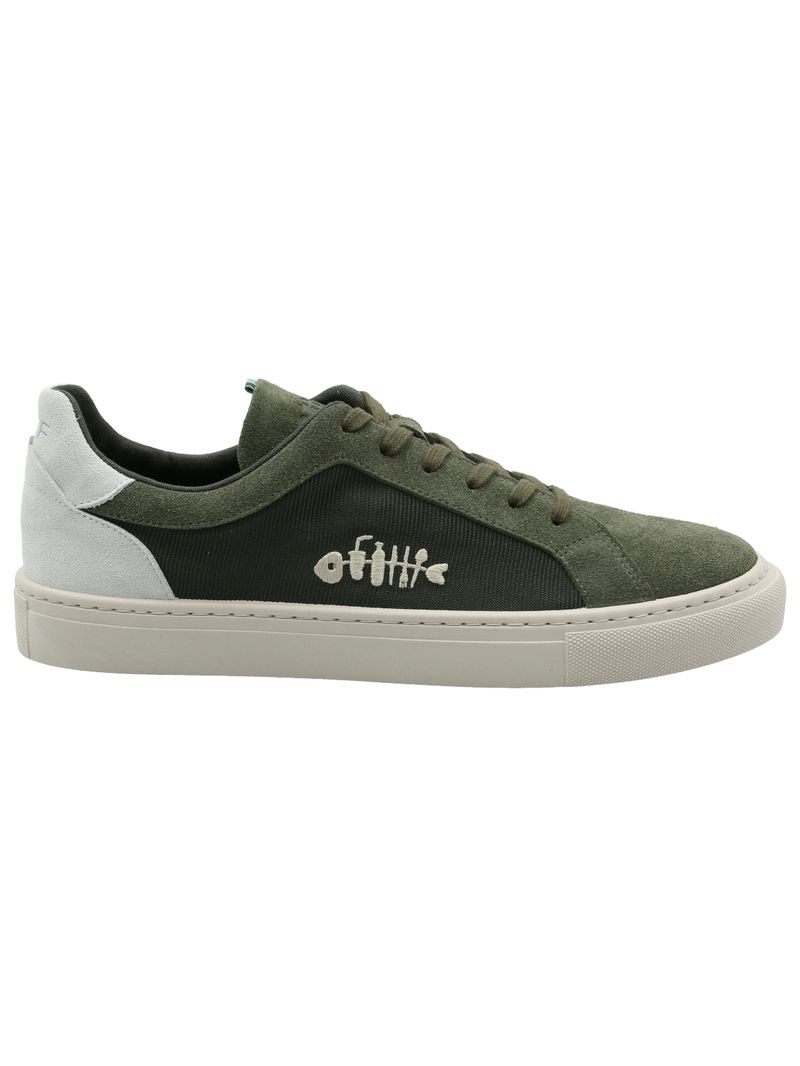 Zapatilla Cuero Hombre Tifon Verde Rockford