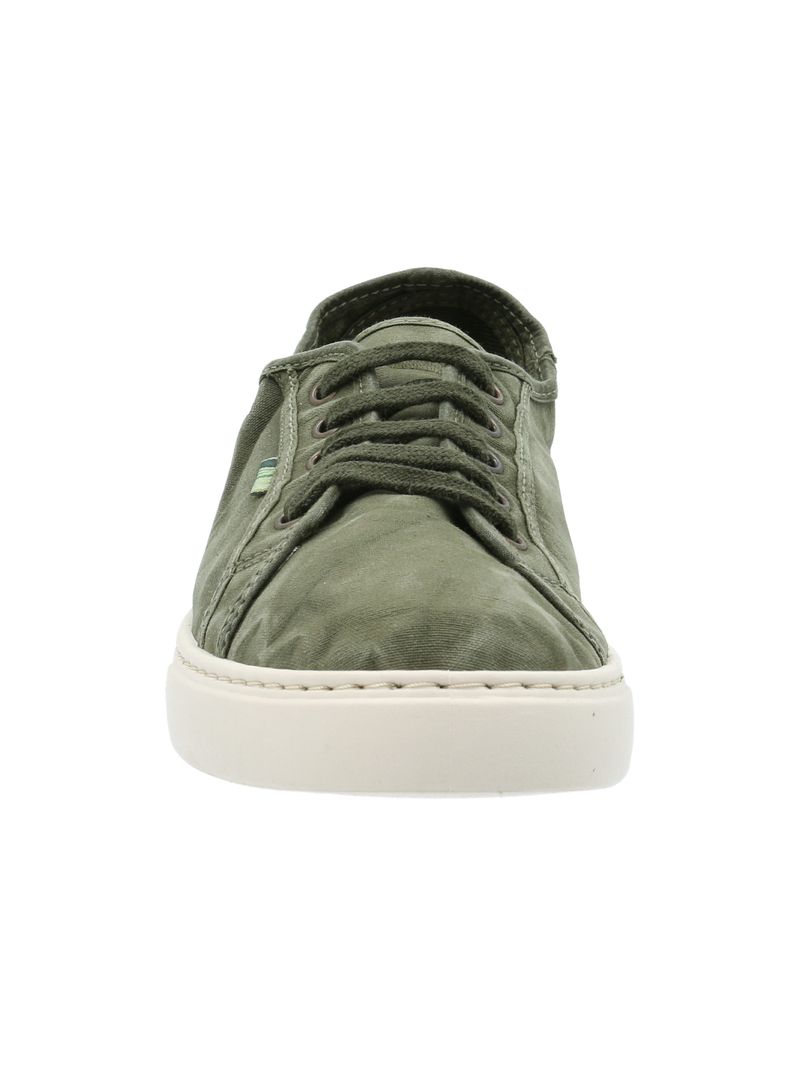 Zapatilla Algodón Orgánico Hombre Bronte Verde Rockford