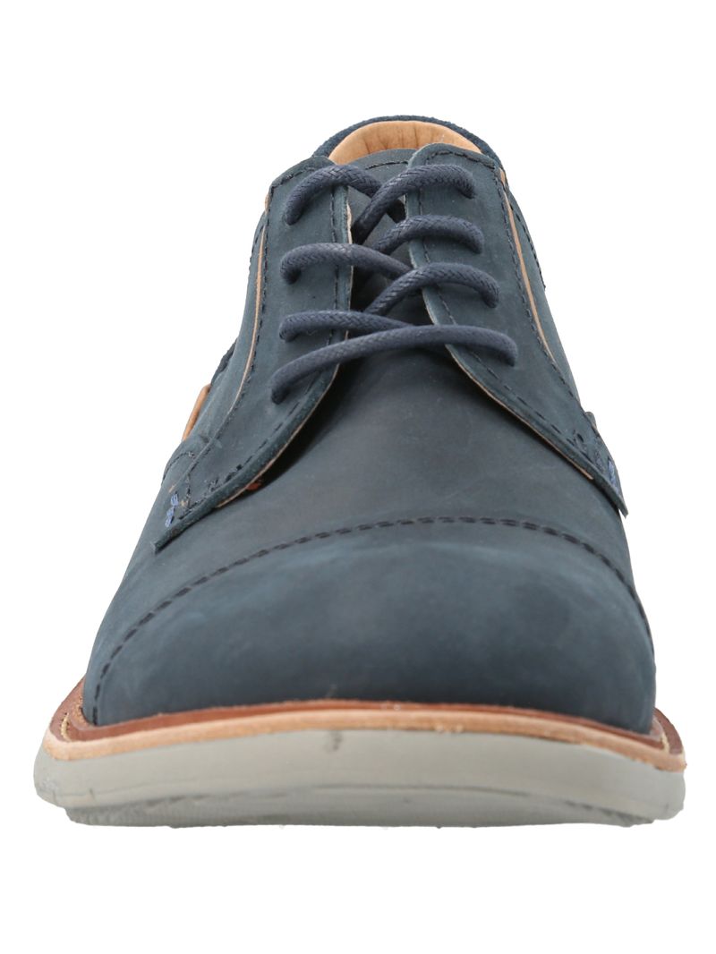 Zapato Cuero Hombre Ranun Azul Rockford