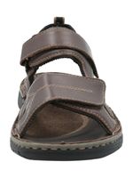 Sandalia Cuero Hombre Nico Café Rockford