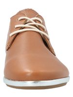 Zapato Cuero Mujer Patmos Café Rockford