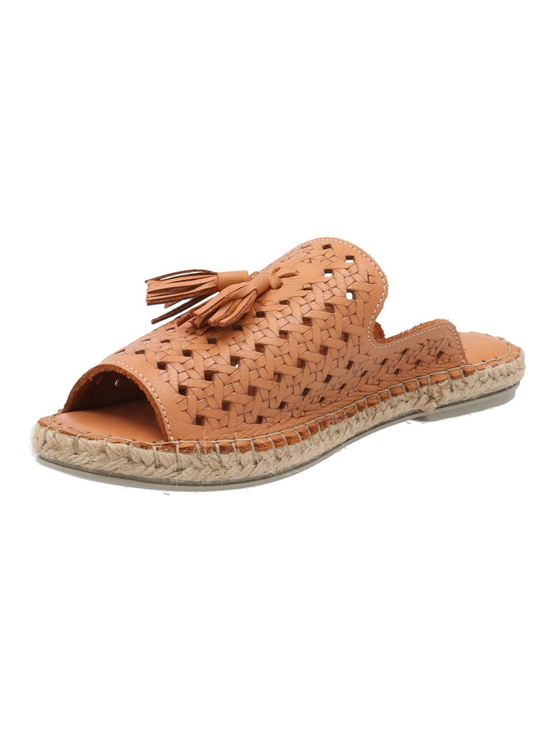 Sandalia Cuero Mujer Adelfa Café Rockford