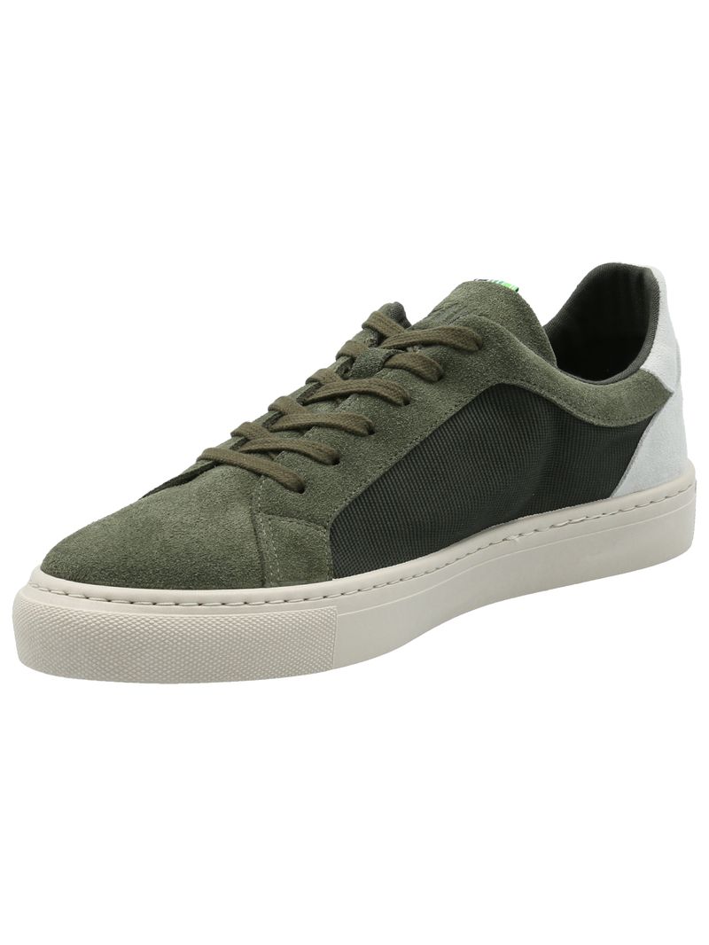 Zapatilla Cuero Hombre Tifon Verde Rockford