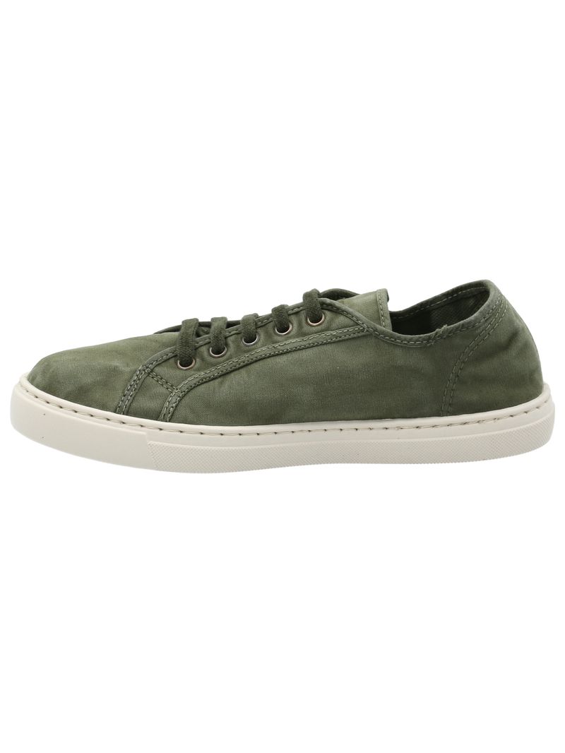 Zapatilla Algodón Orgánico Hombre Bronte Verde Rockford