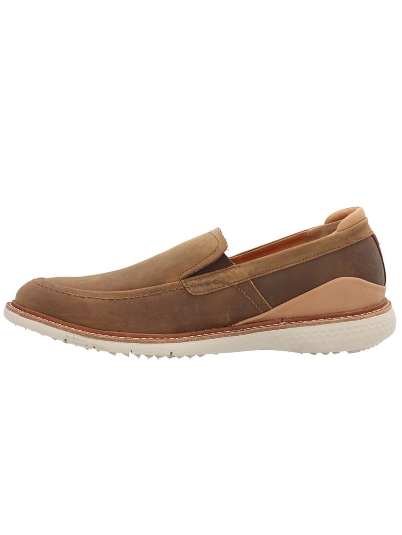 Mocasín Cuero Hombre Marke Café Rockford