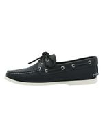 Mocasin-Cuero-Hombre-Boat-Azul-Rockford