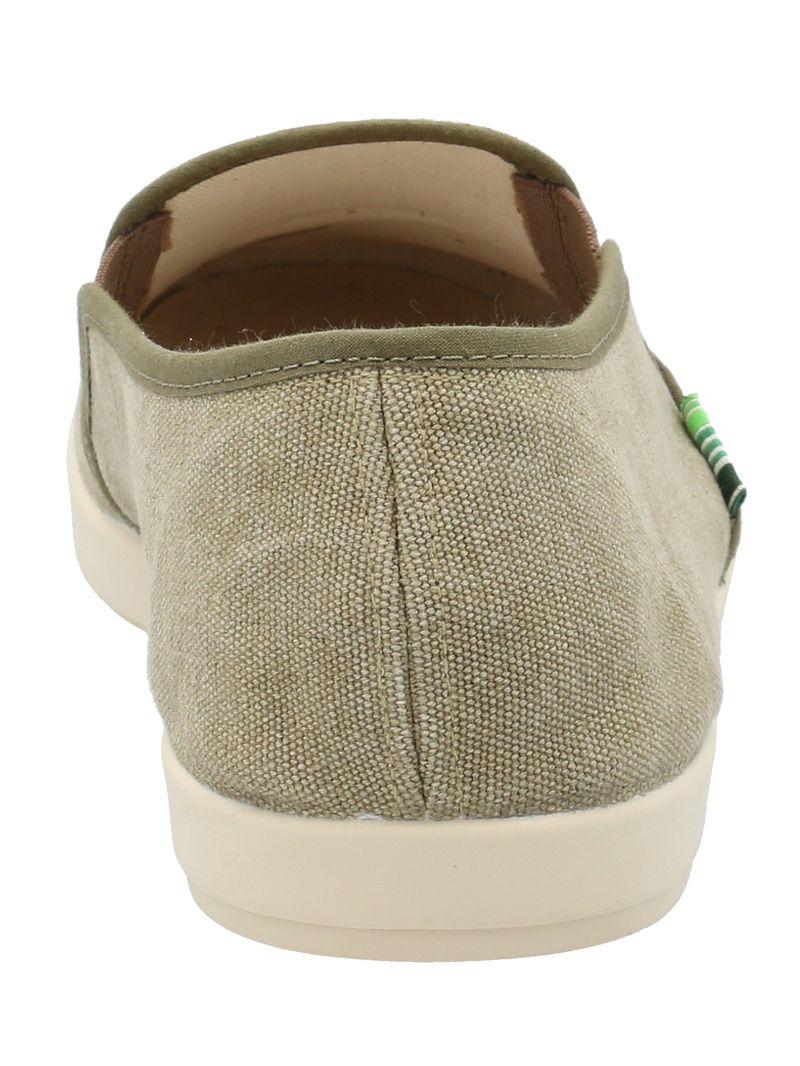 Zapatilla Algodón Orgánico Hombre Ardisia Verde Rockford