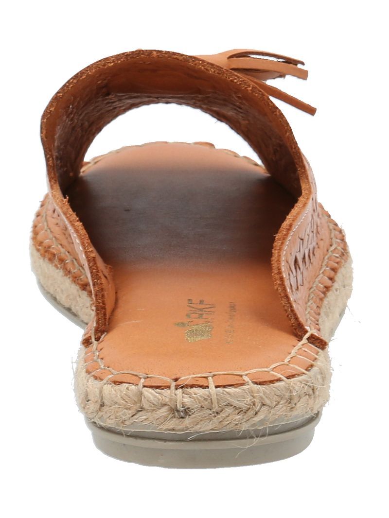 Sandalia Cuero Mujer Adelfa Café Rockford