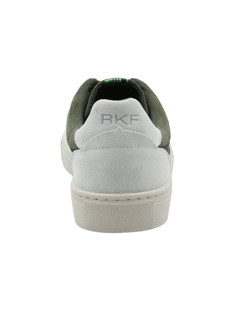 Zapatilla Cuero Hombre Tifon Verde Rockford