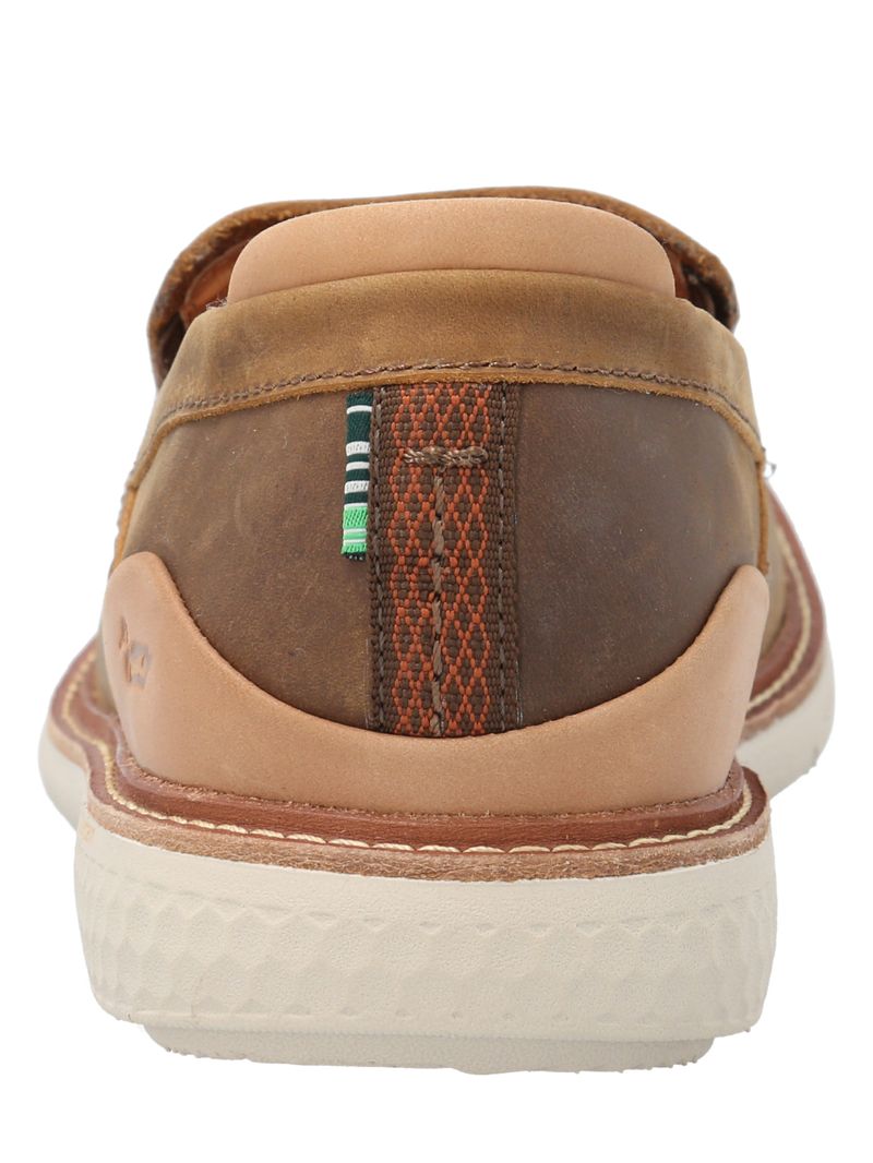 Mocasín Cuero Hombre Marke Café Rockford