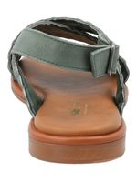 Sandalia Cuero Mujer Lima Verde Rockford